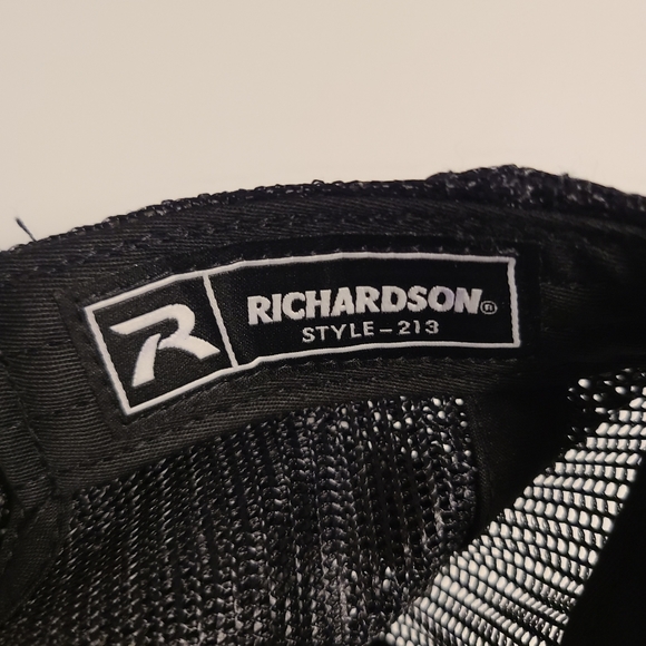 NWOT - Richardson trucker snapback hat - Style 213 - QCD logo - Picture 7 of 9